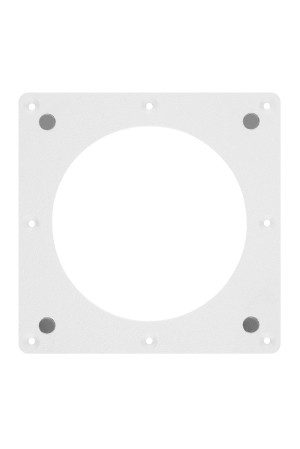 Теневой вентилятор - диффузор Technova SHADOW 100К Квадрат с обратным клапаном, под натяжной потолок